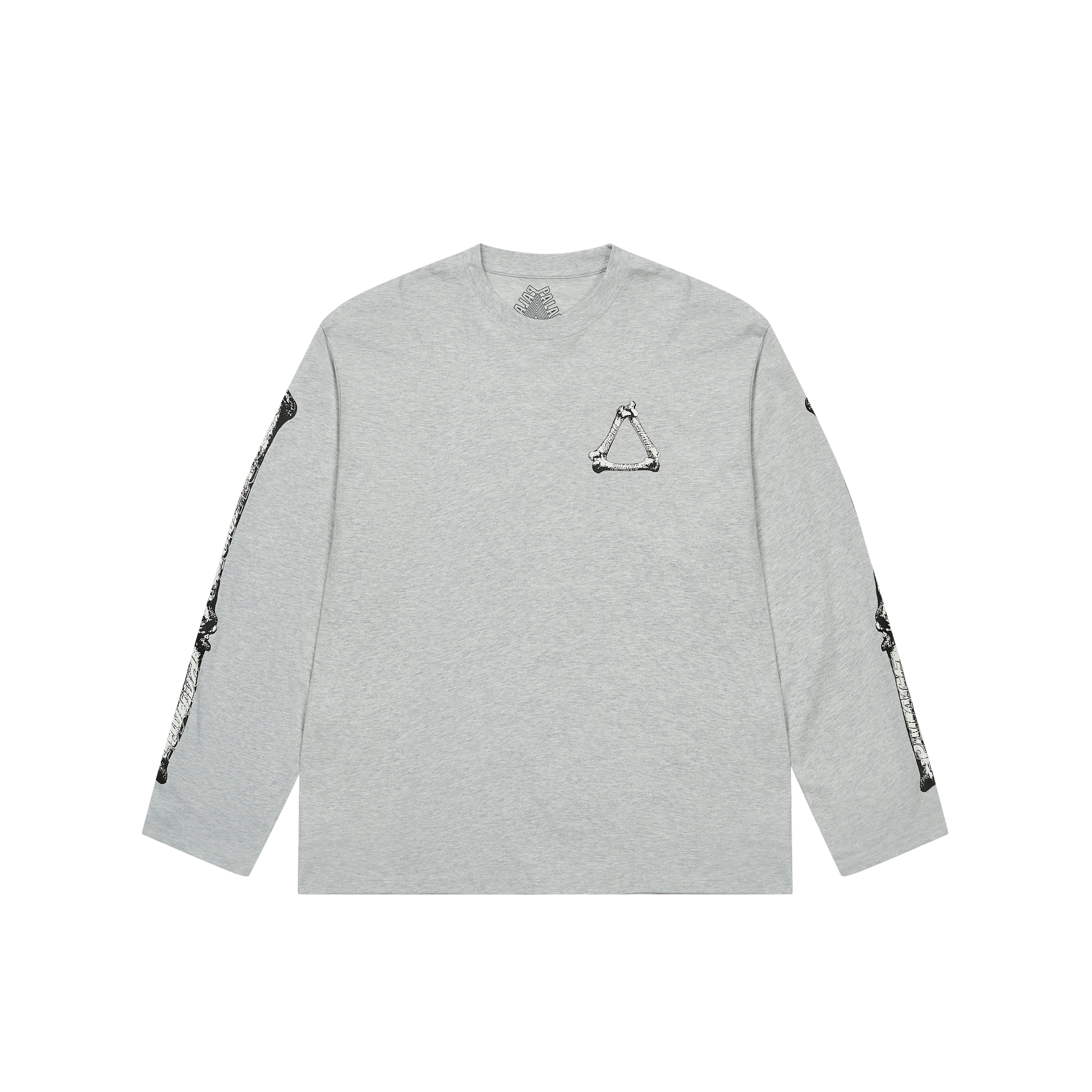 TRI-BONE LONGSLEEVE GREY MARL - 2