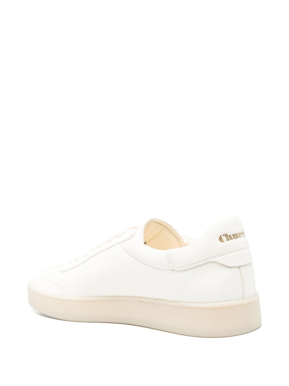logo-debossed sneakers - 3