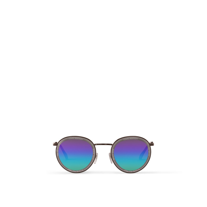 LV Super Vision Metal Round Sunglasses 1
