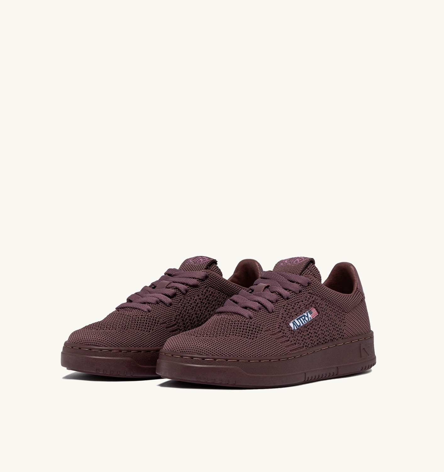 MEDALIST EASEKNIT LOW SNEAKERS IN ROSE TAUPE KNIT - 2
