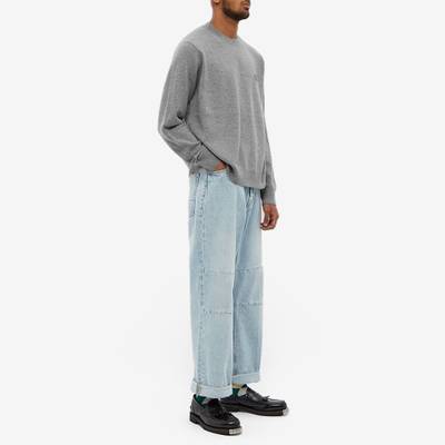 Acne Studios Acne Studios Kalon New Face Crew Knit outlook