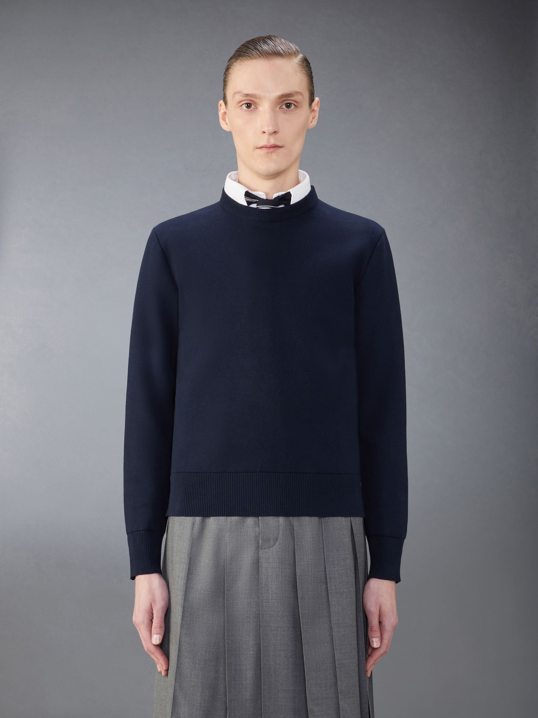 Cotton Milano Stitch Pullover - 1
