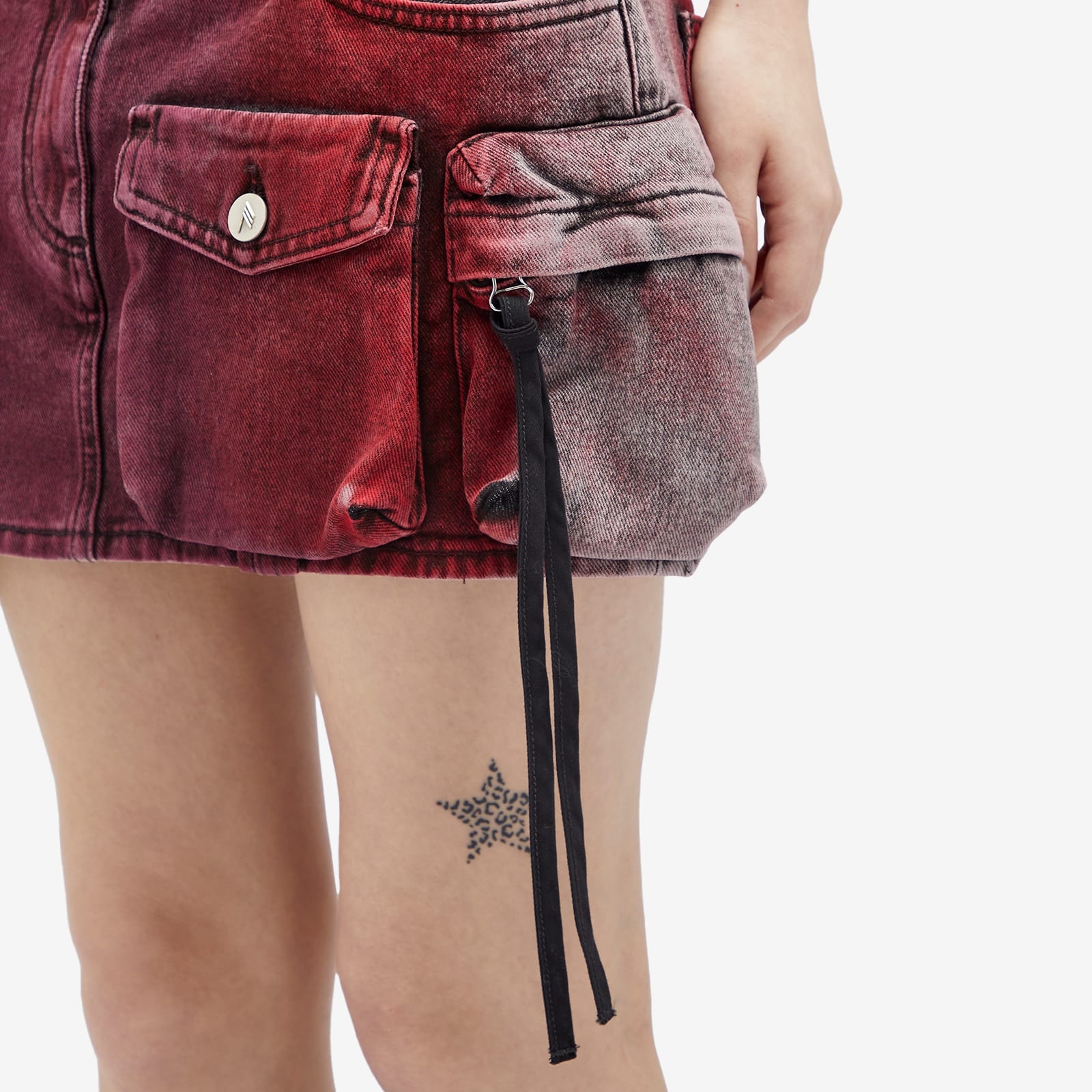 ミニスカート THE ATTICO Cargo mini skirt THE ATTICO Fay Mini Cargo Skirt The Attico