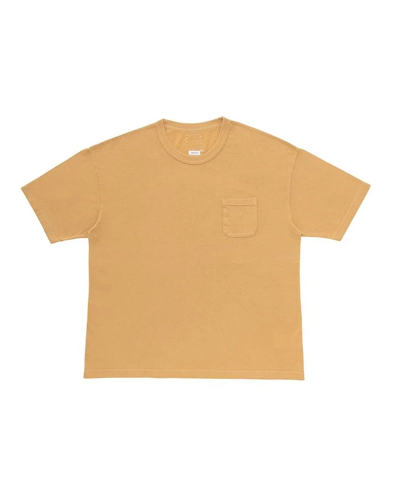 JUMBO TEE S/S DMGD (U.D.) MUSTARD - 1