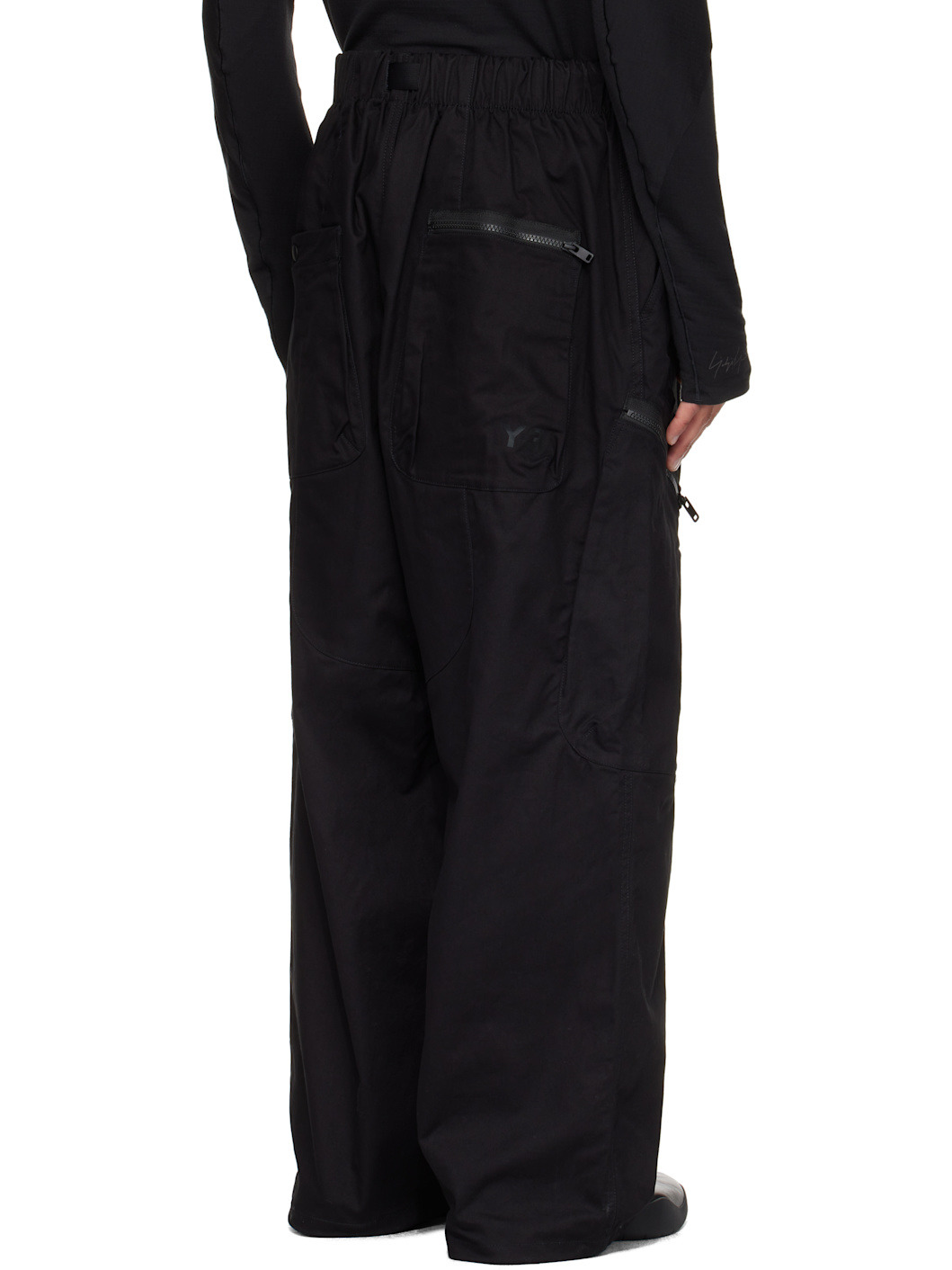 Black UT Twill Cargo Pants - 3