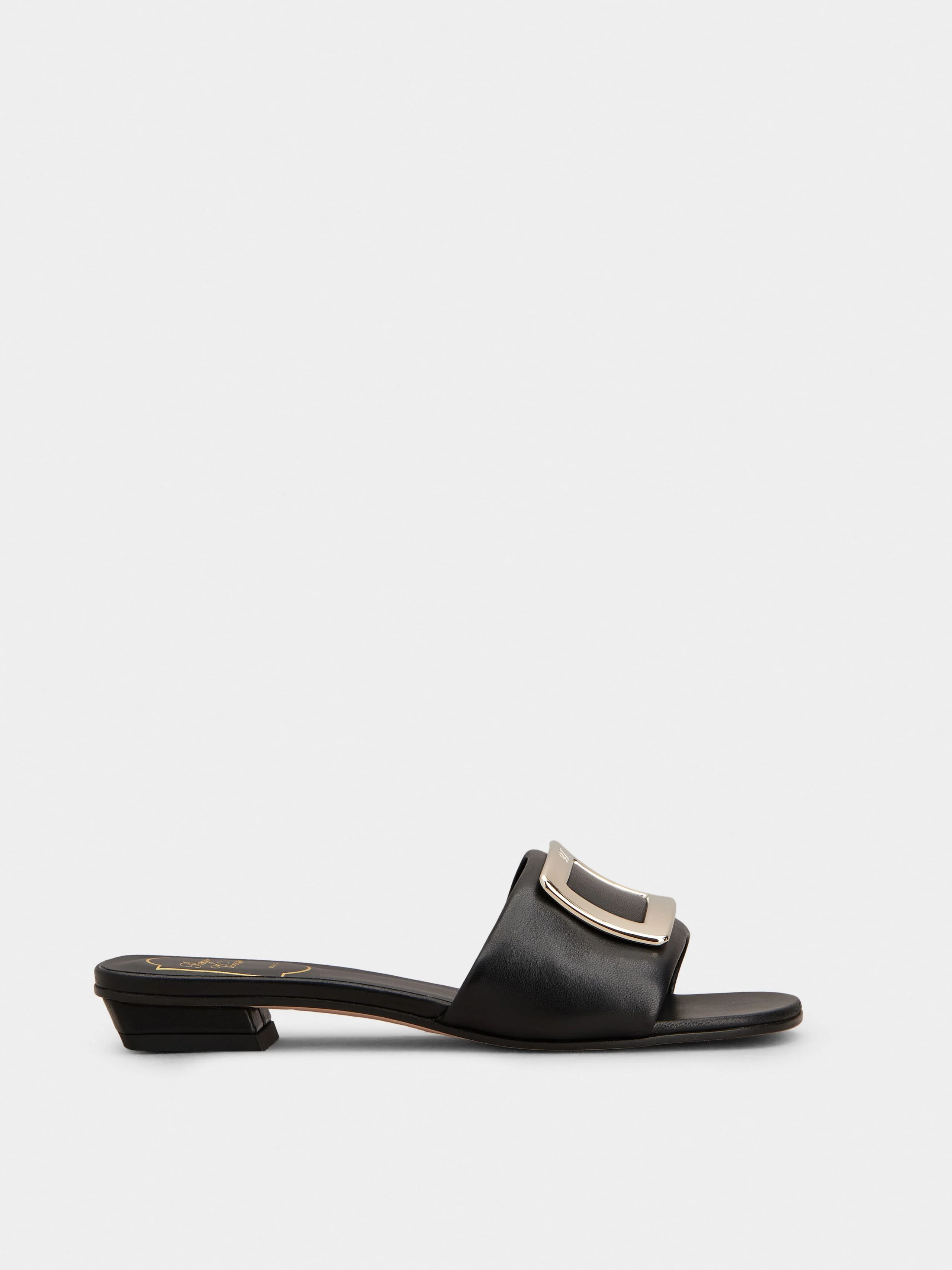 Belle Vivier Mules in leather - 1