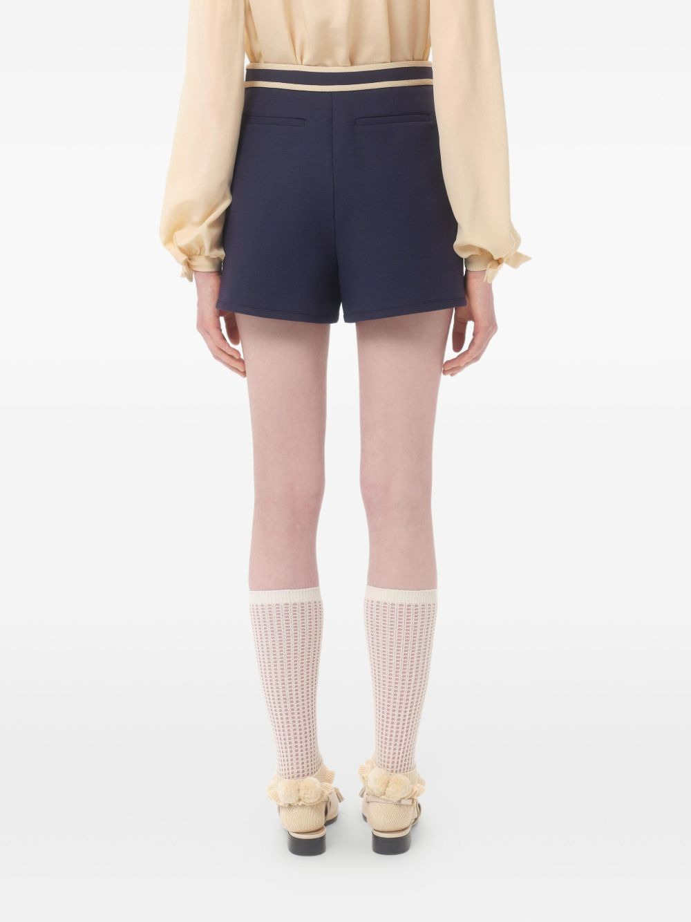 CREPE COUTURE SHORTS - 4