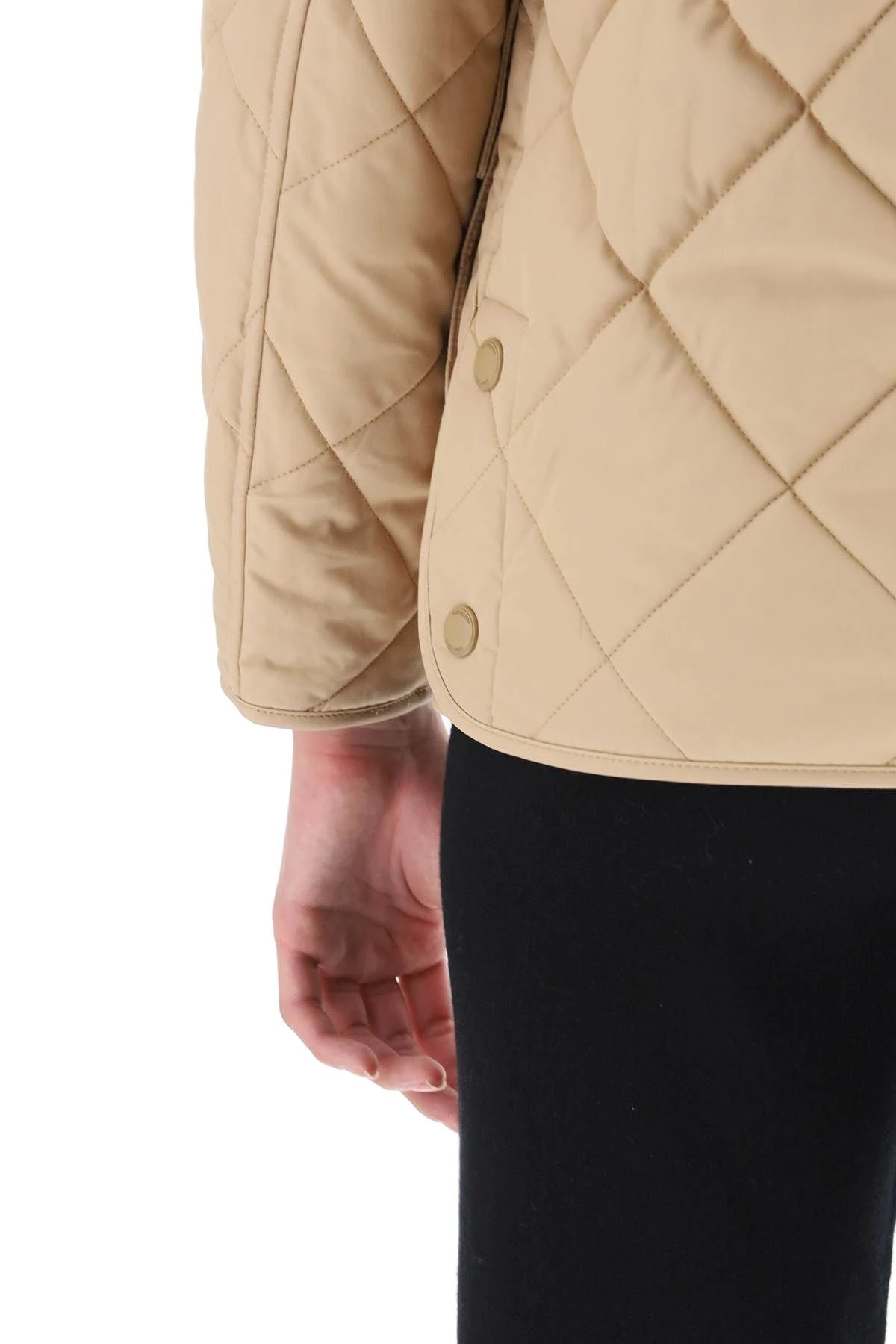 QUILTED GABARDINE JACKET - 5