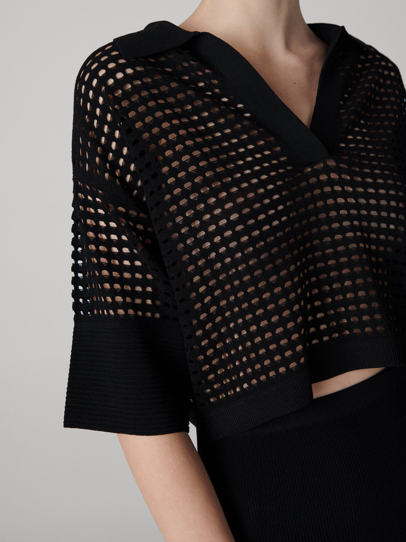 Harper Polo Knit Top 3