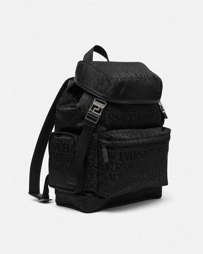 VERSACE Versace Allover Neo Nylon Backpack outlook