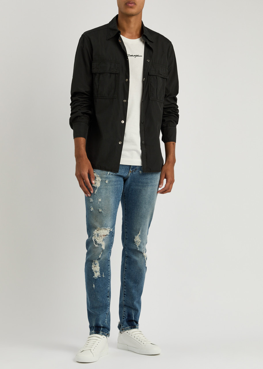 Dolce & Gabbana Cotton-poplin Shirt - 4