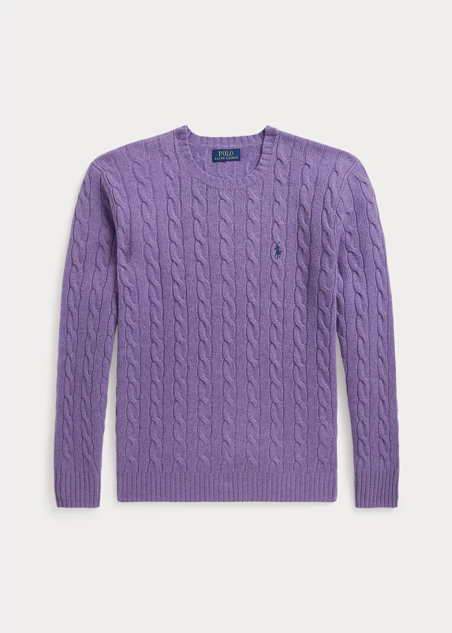 Cable-Knit Wool-Cashmere Sweater - 1