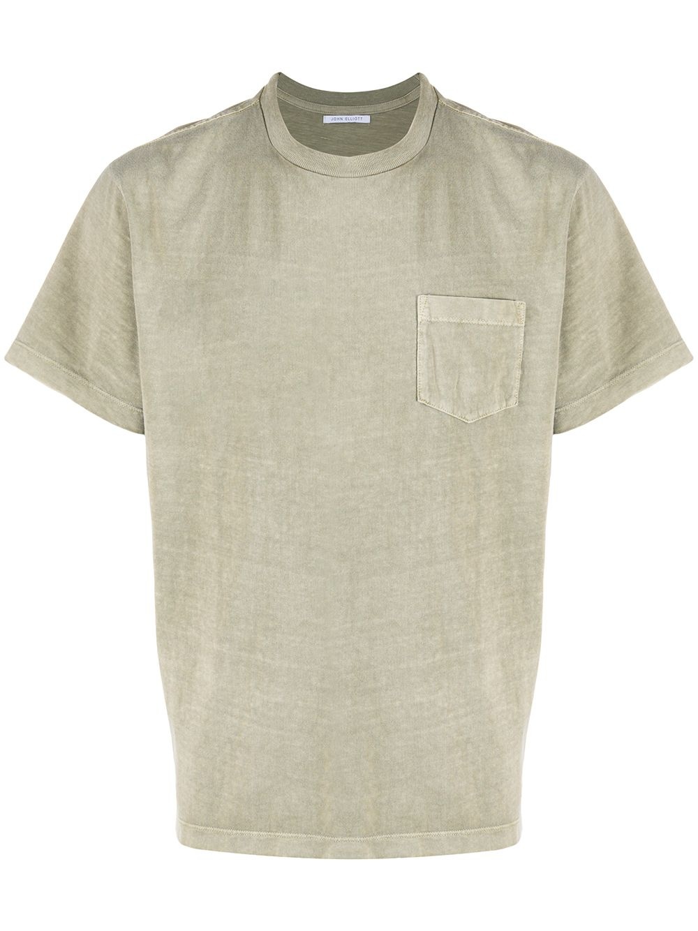 loose stitch pocket T-shirt - 1