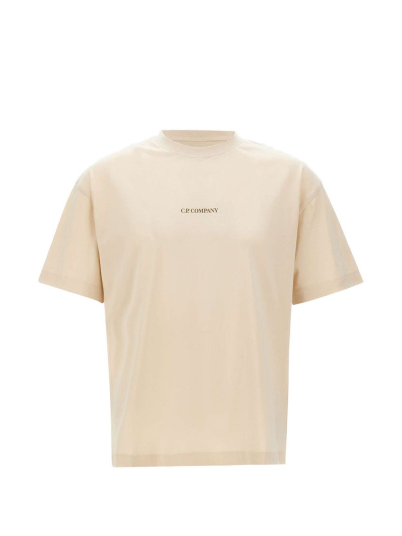 logo-print crew-neck T-shirt 1