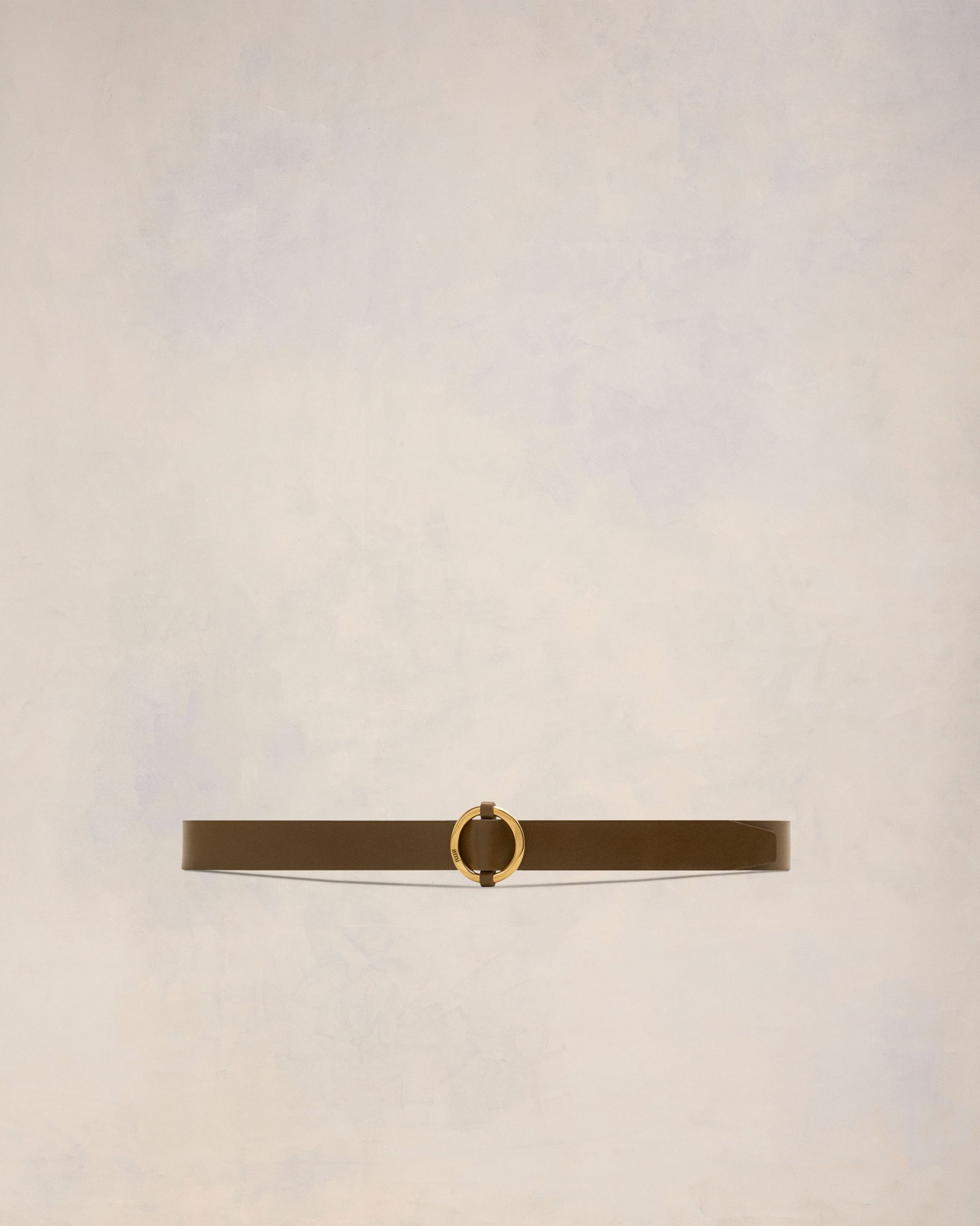 AMI ROUND BUCKLE BELT 30 MM - 1