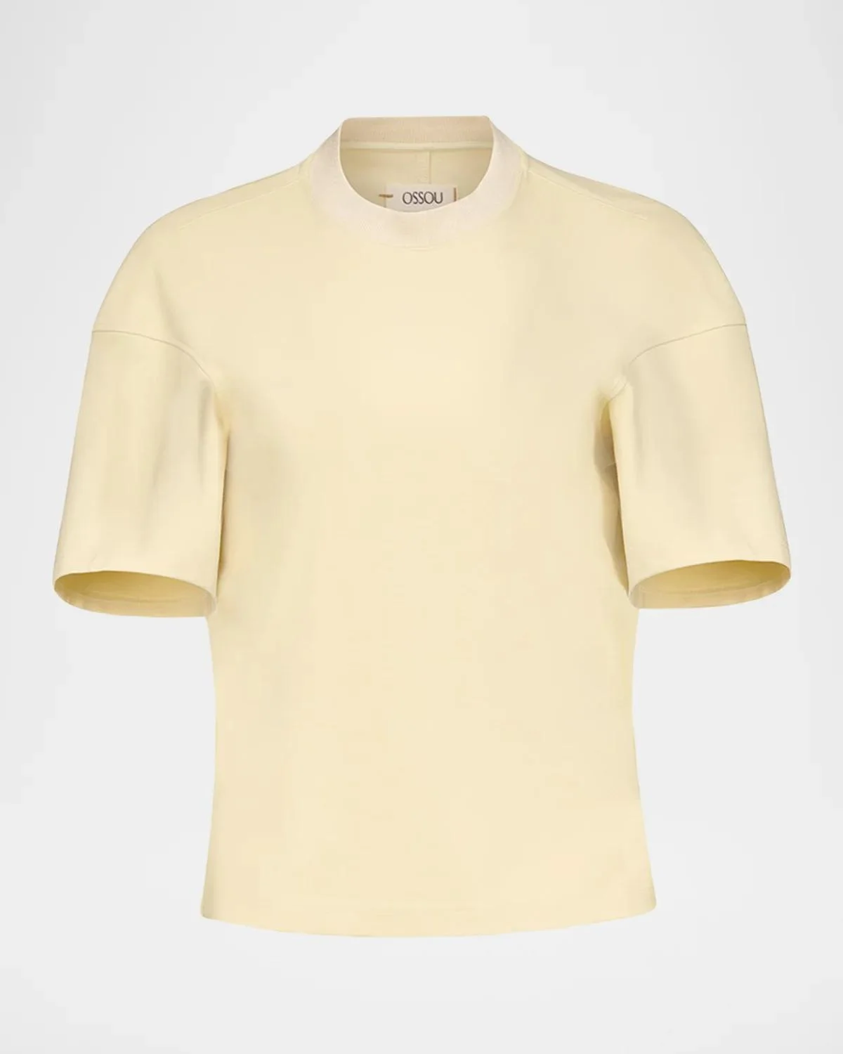 Shale Sculpted Short-Sleeve Tee - 1
