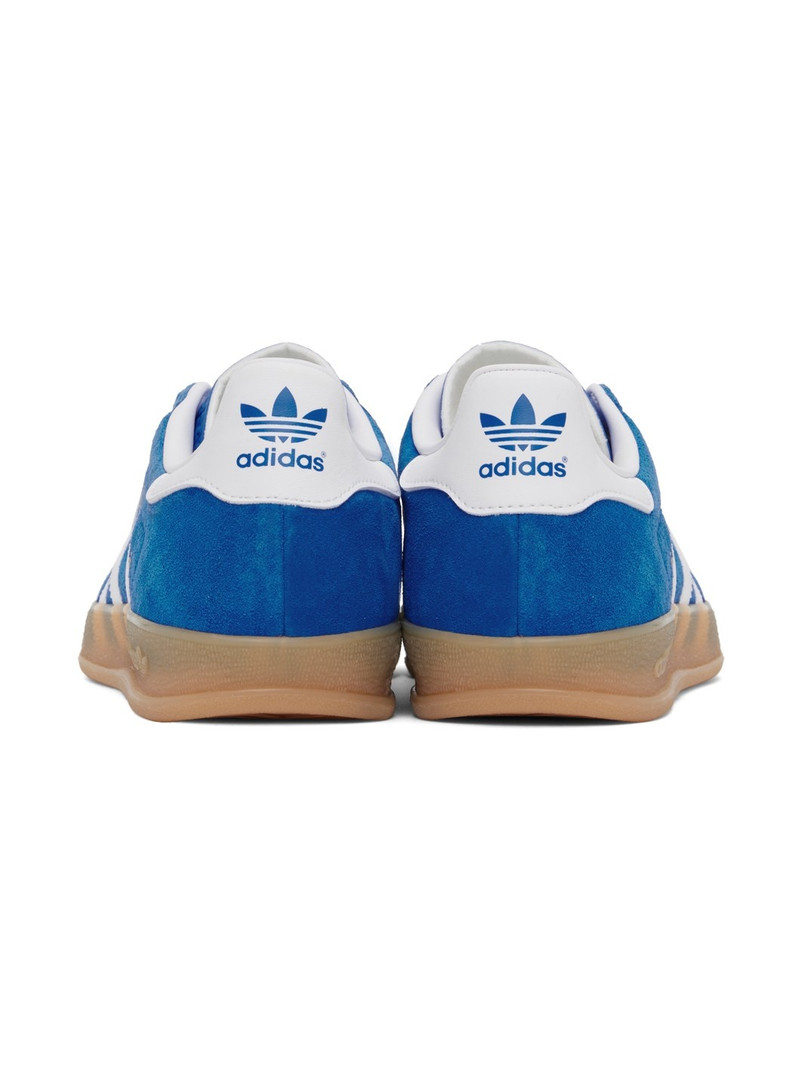 adidas Originals Blue Gazelle Indoor Sneakers outlook
