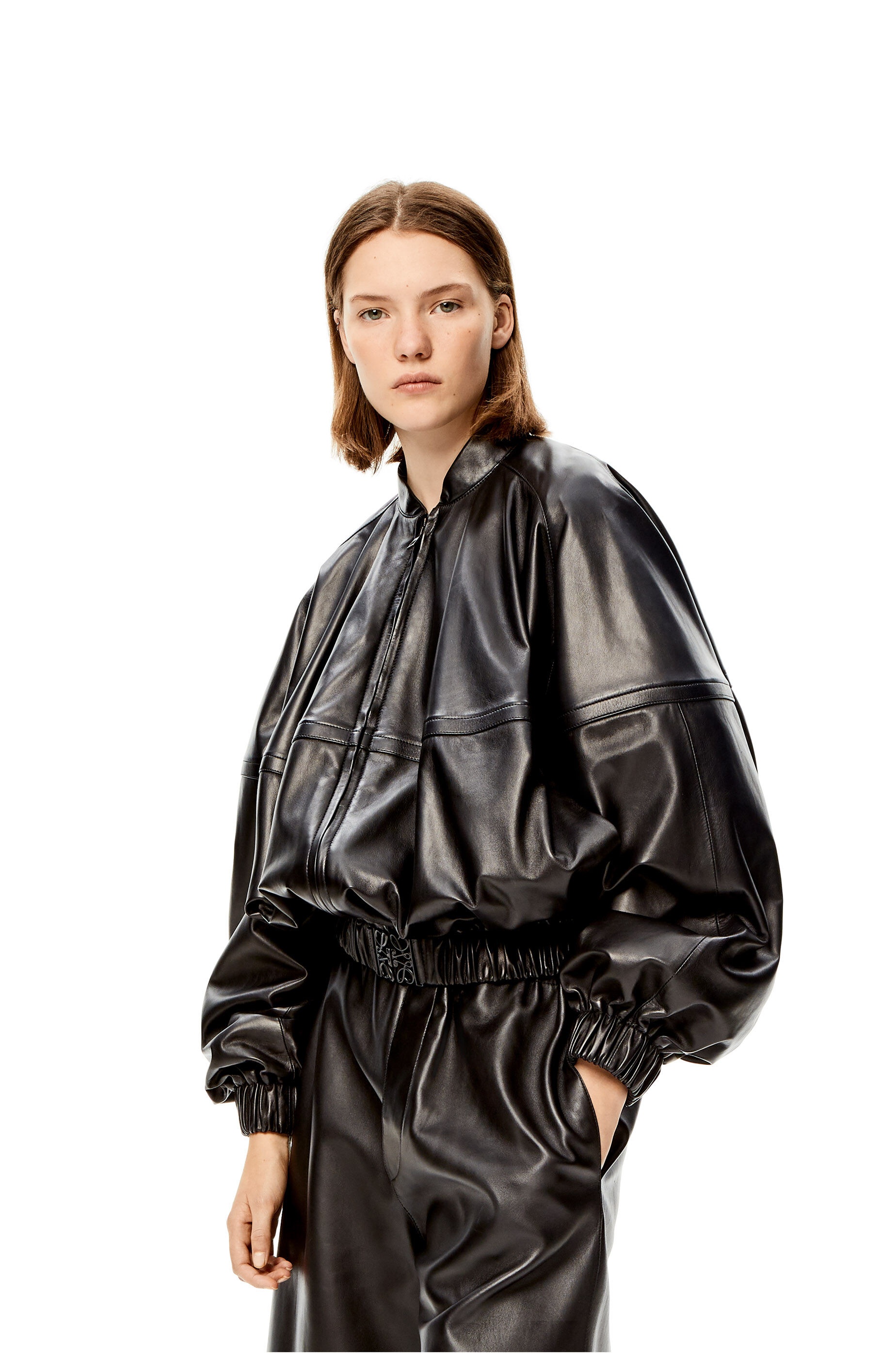 Bomber jacket in nappa - 3