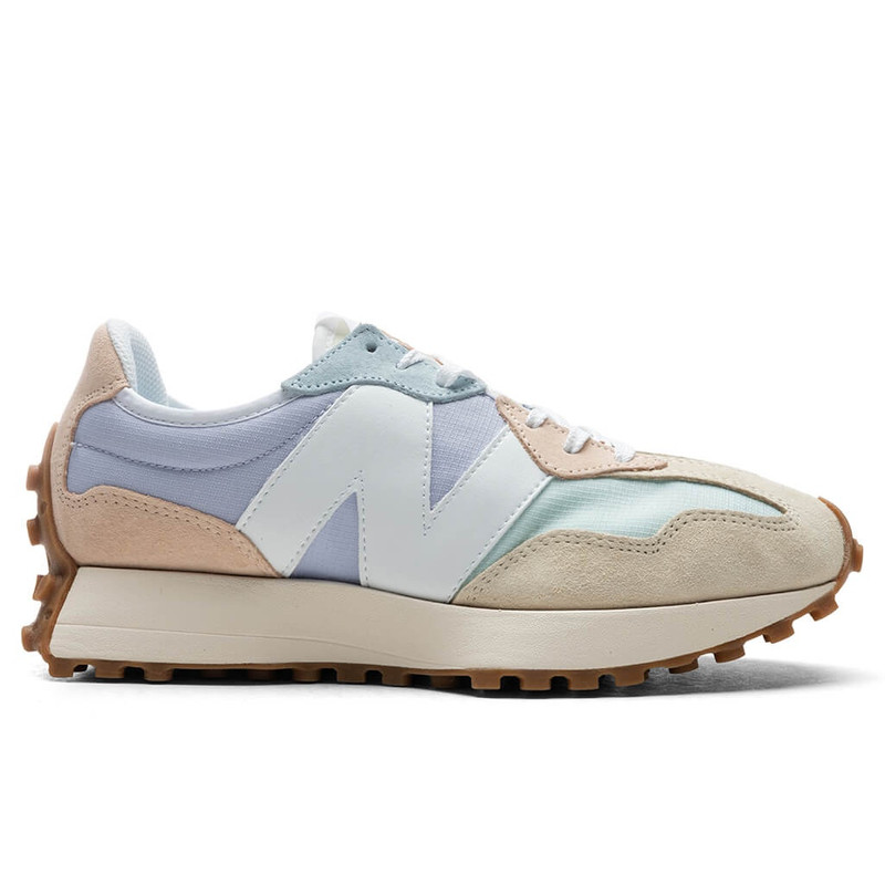 NEW BALANCE WOMEN'S 327 - WHITE/MORNING FOG - 1