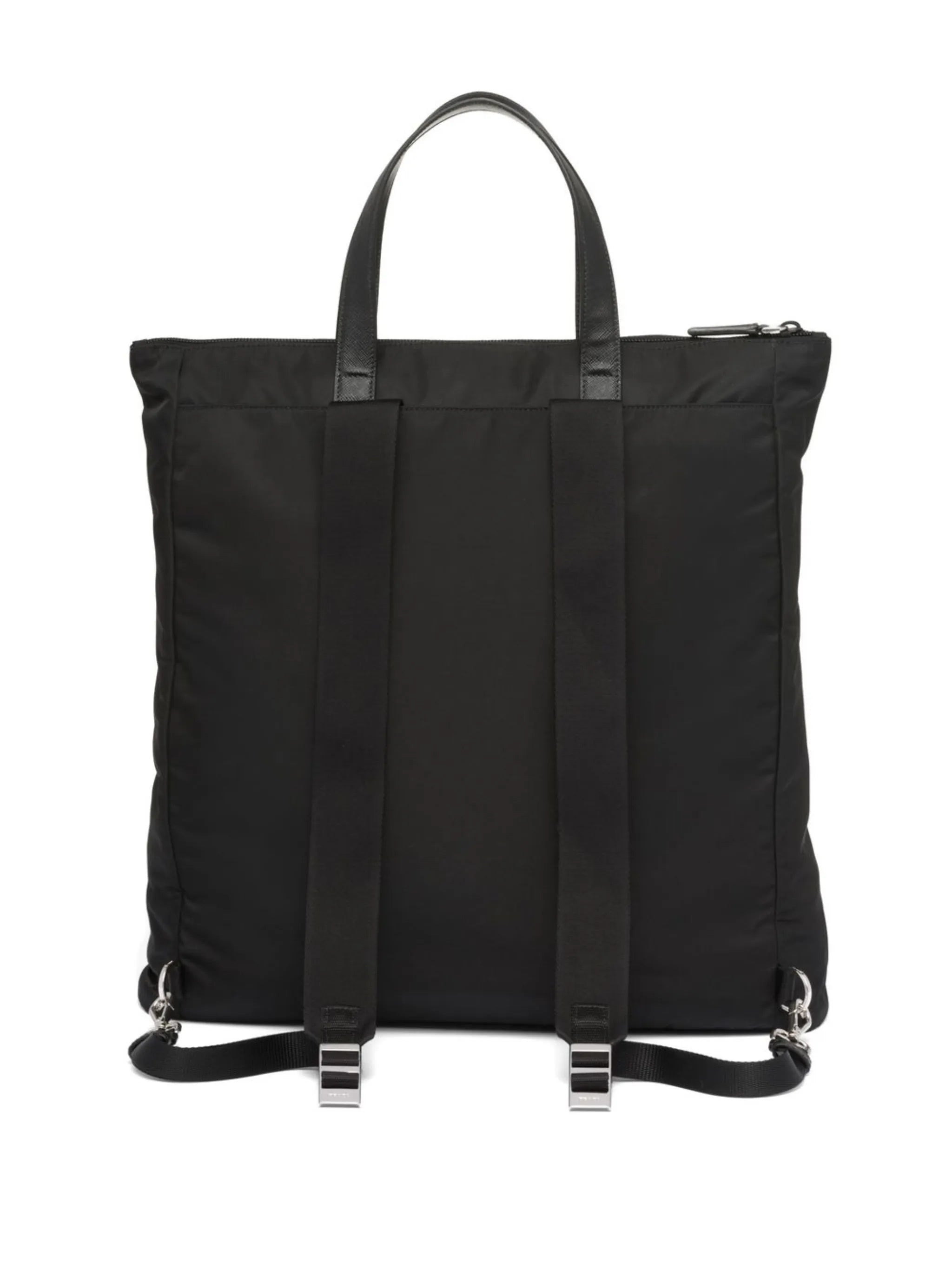 Re-Nylon Saffiano-leather tote bag - 3