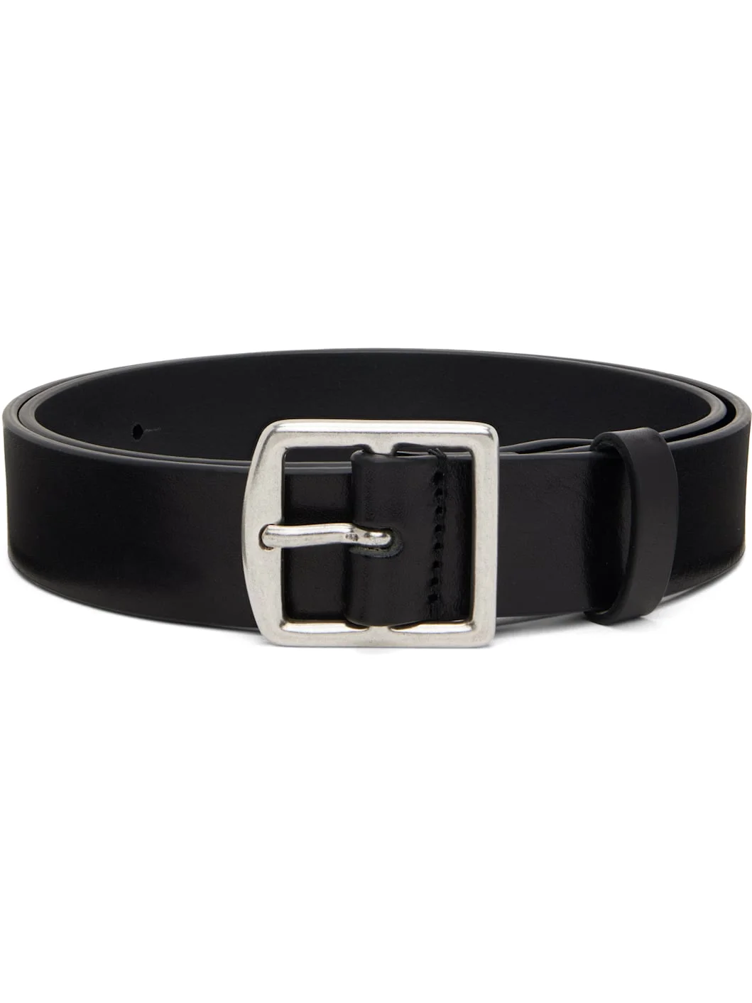 Black Twin Buckle Belt - 1