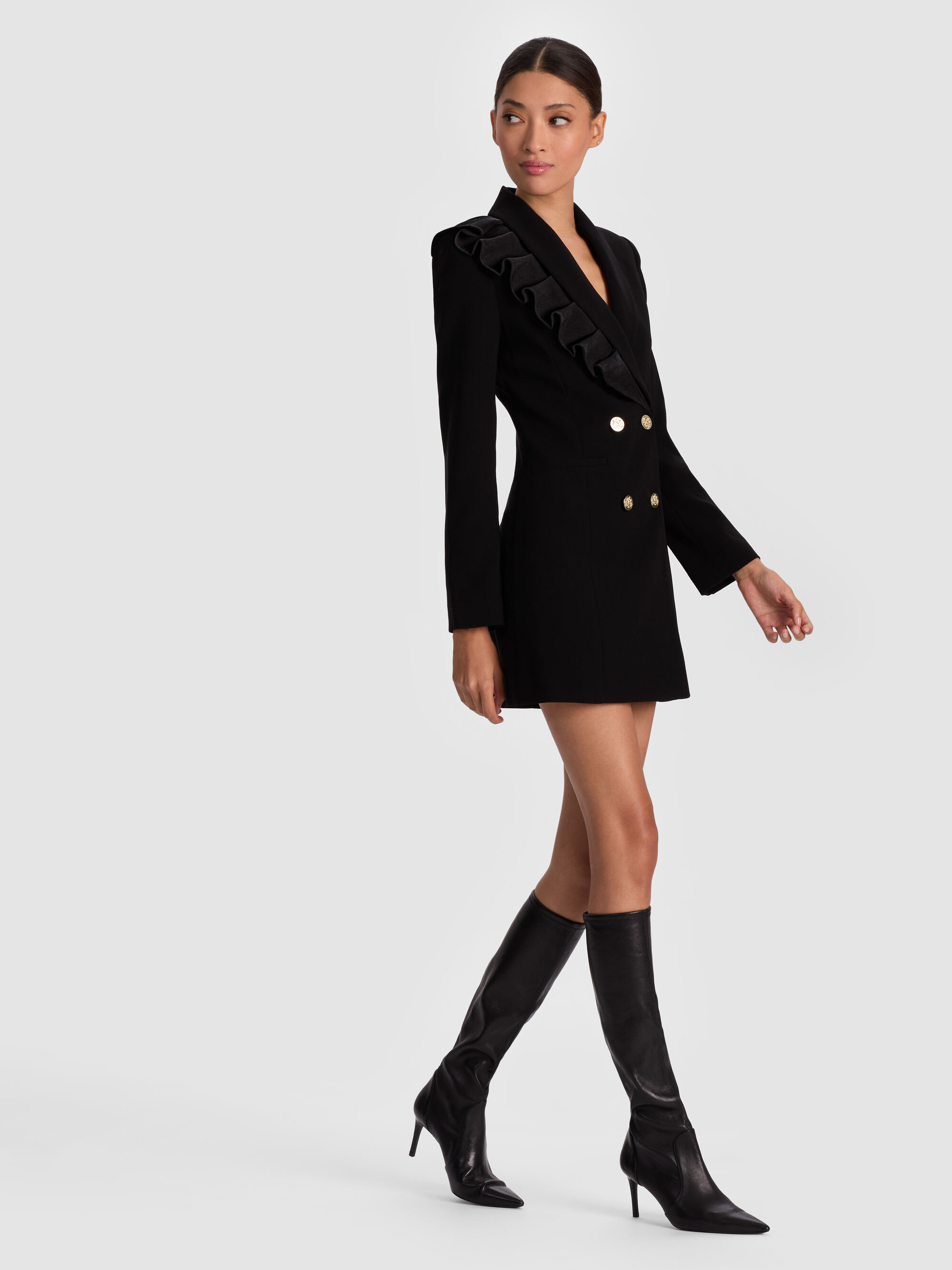 LATOYA BLAZER MINI DRESS - 6