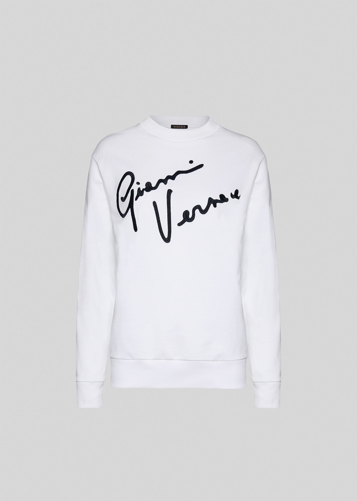 Embroidered GV Signature Sweatshirt - 1