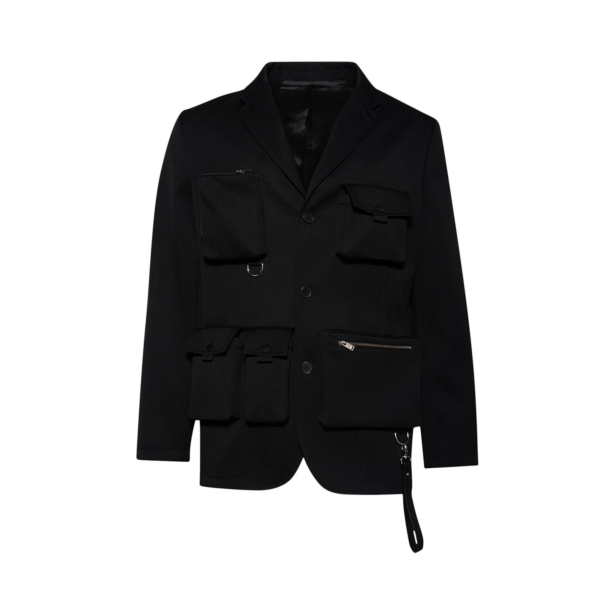 Lanvin Multi Pockets Jacket 'Black' - 1