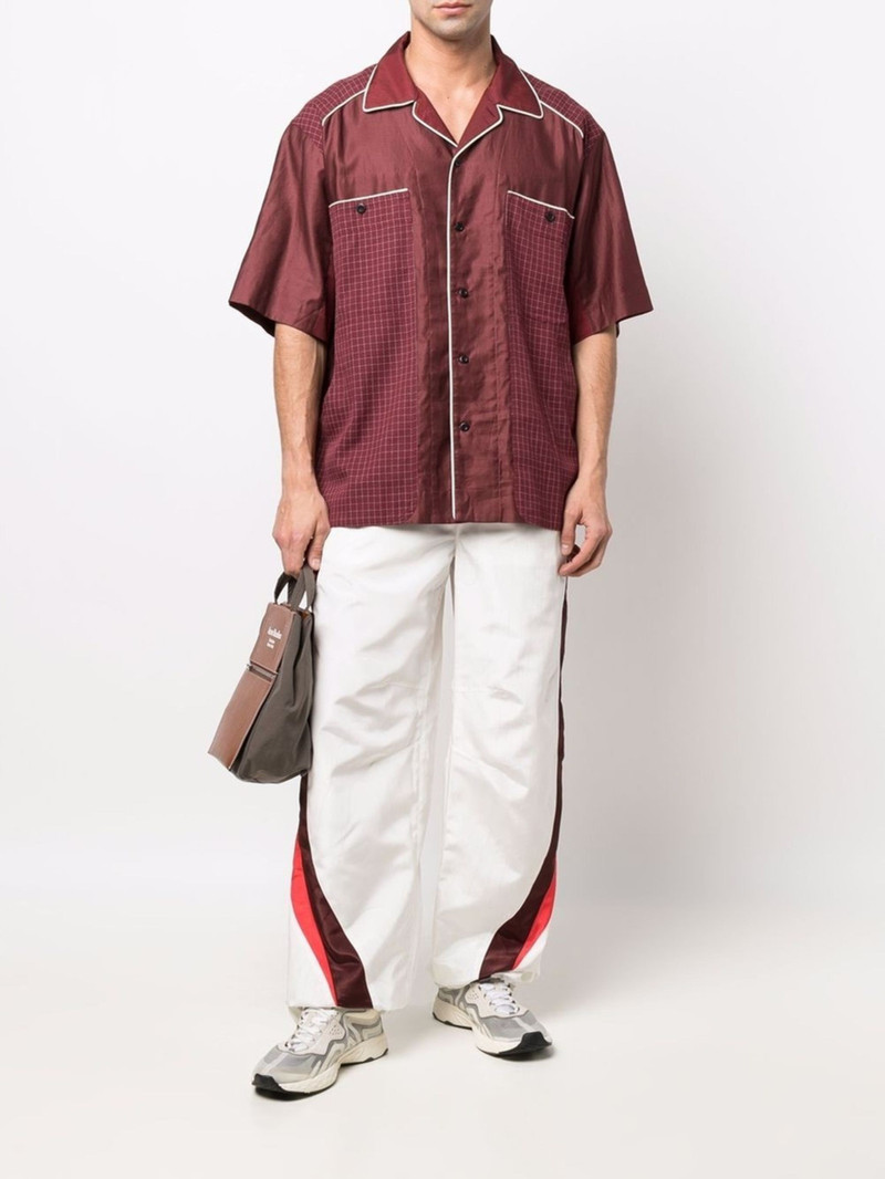 Marine Serre side-stripe track pants outlook