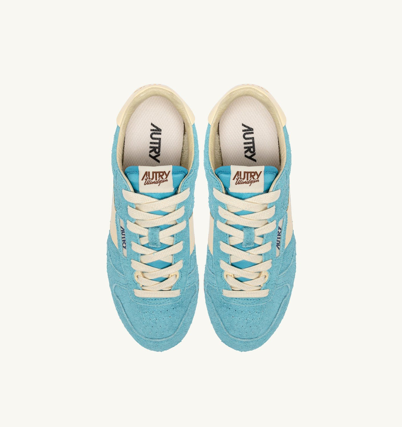 SNEAKERS WINDSPIN IN SUEDE AND LEATHER COLOR KYOTO AND RUTABAGA - 5