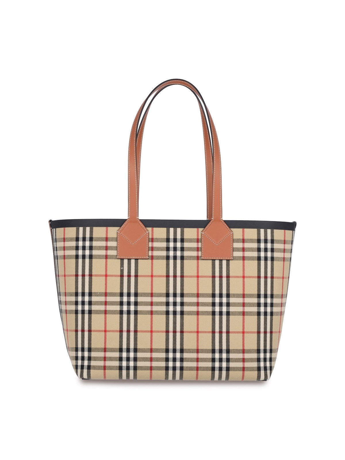 Burberry 'LONDON' MIDI TOTE BAG | sugar | REVERSIBLE