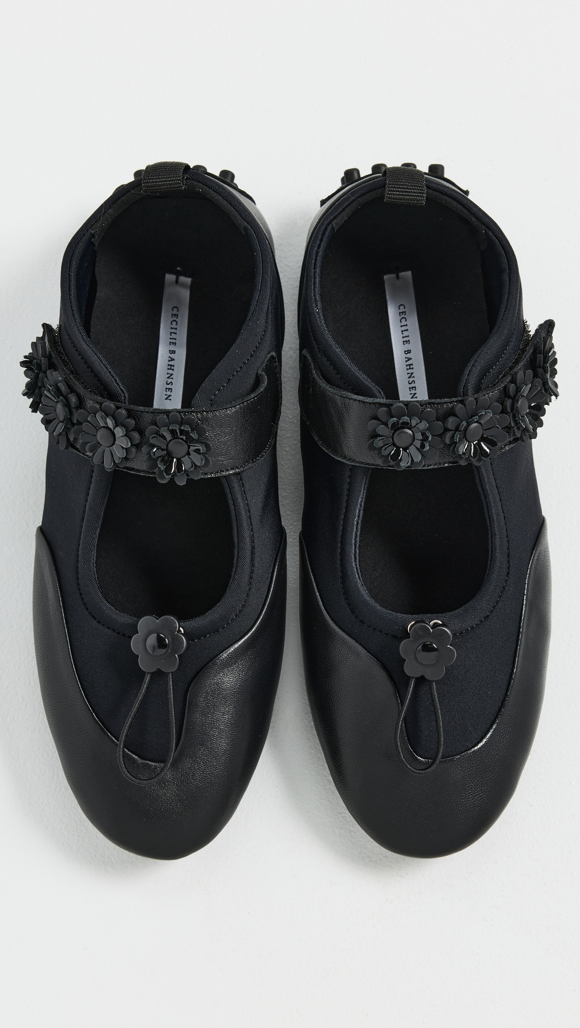 Neoprene Bess Mary Jane Flats - 1