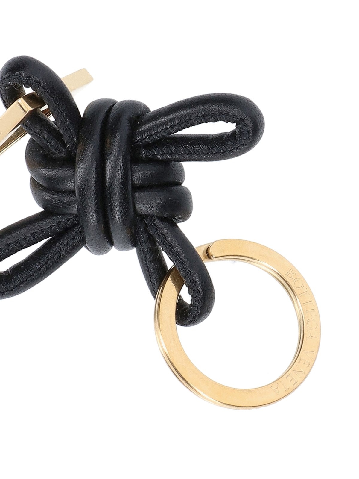 Bottega Veneta 'TRIANGLE' KEYCHAIN | sugar | REVERSIBLE