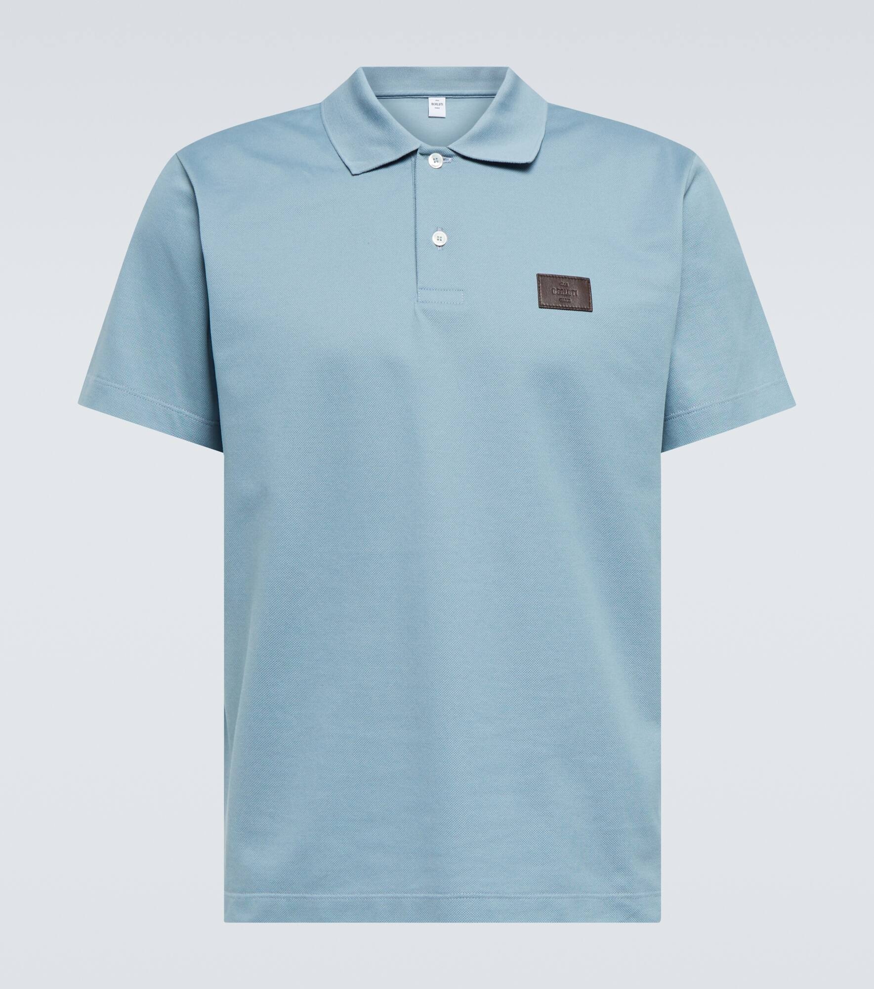 Cotton polo shirt - 1