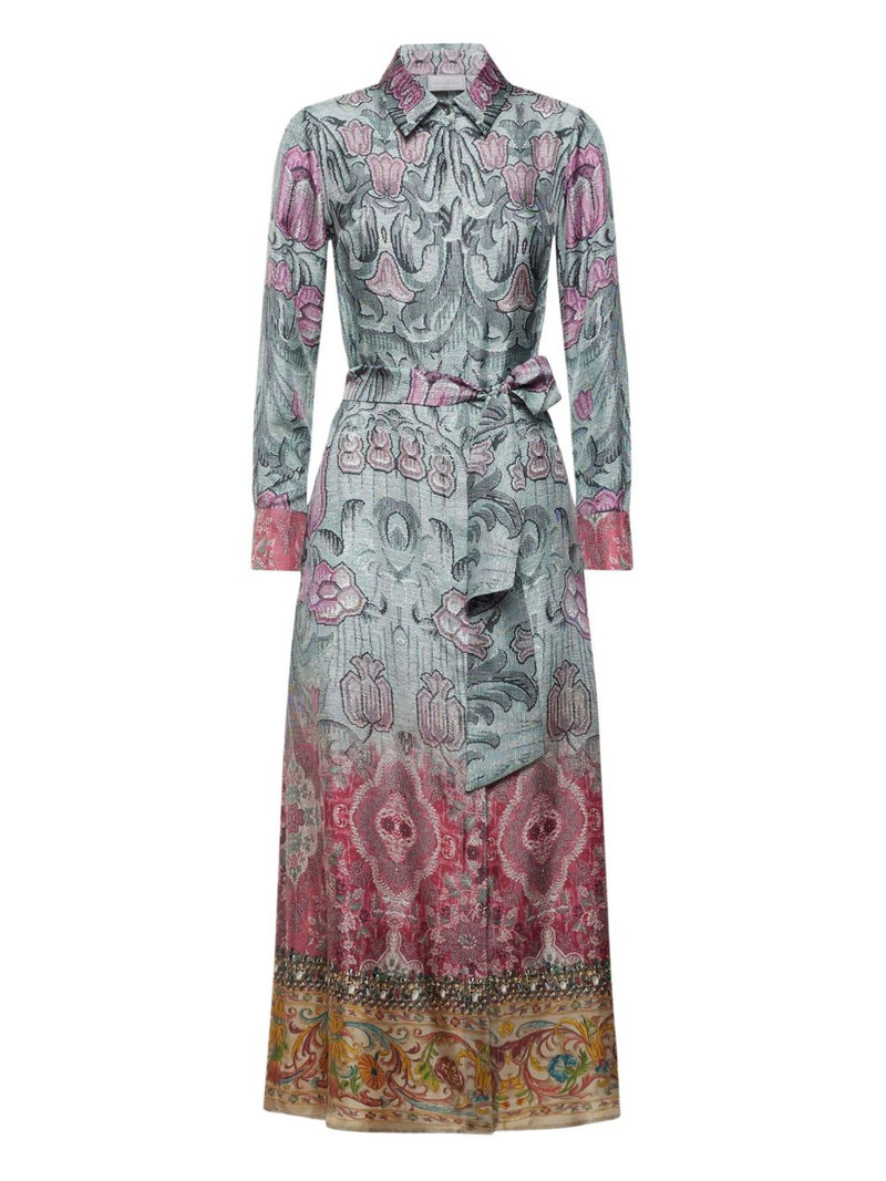floral-print maxi dress 1