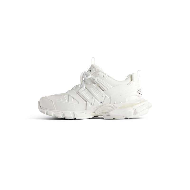 BALENCIAGA Women's Track Nail Polish Sneaker in White outlook