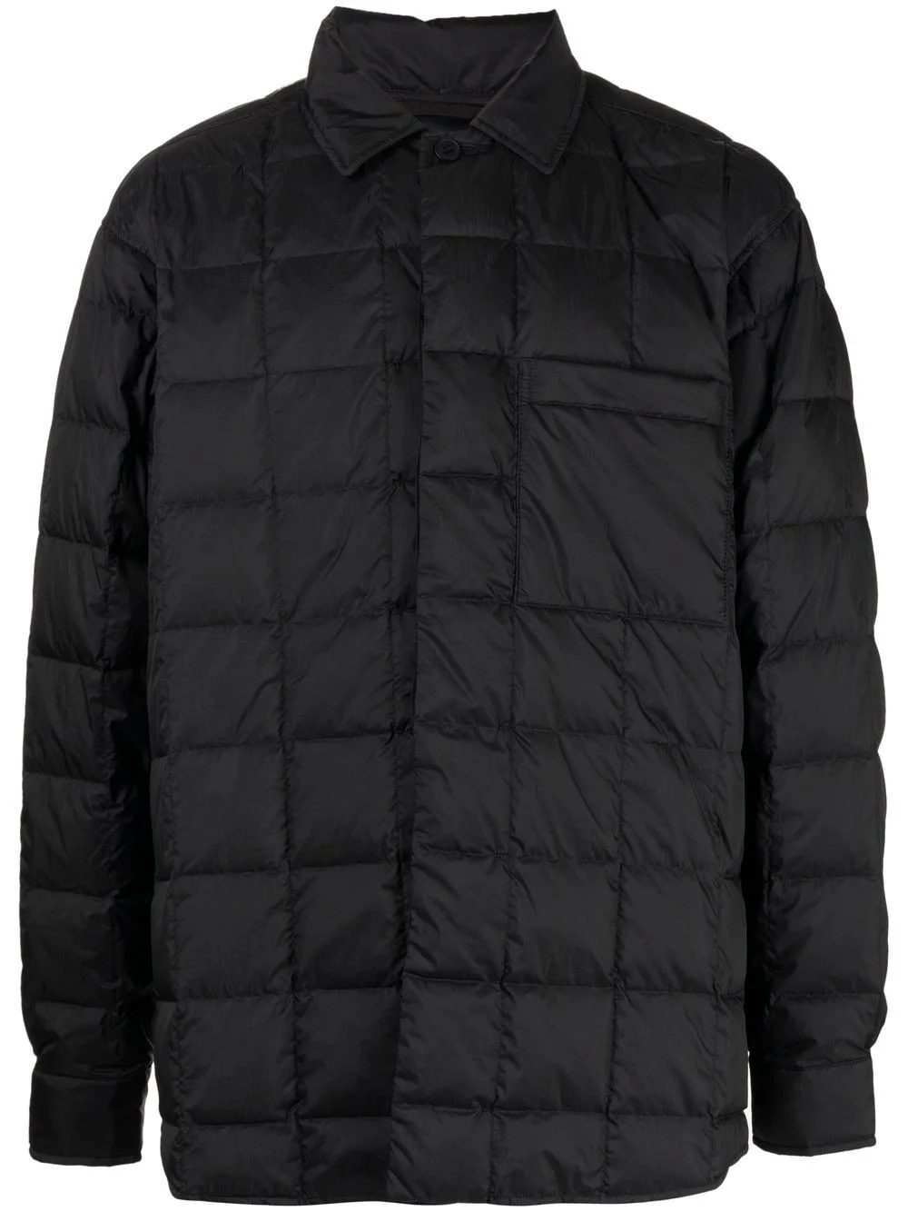 padded shirt jacket - 1