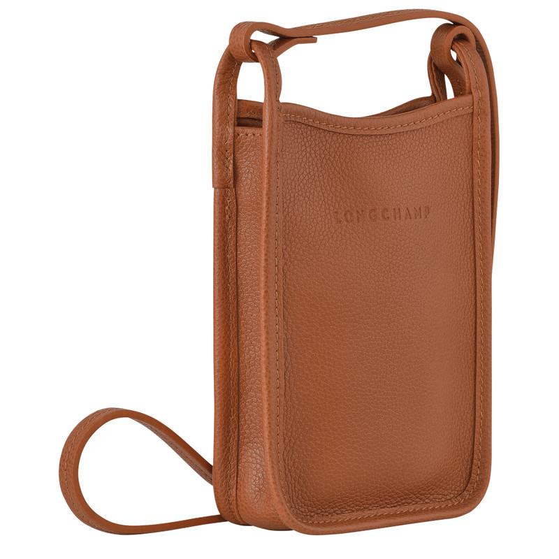 Le Foulonné Phone case Caramel - Leather 3