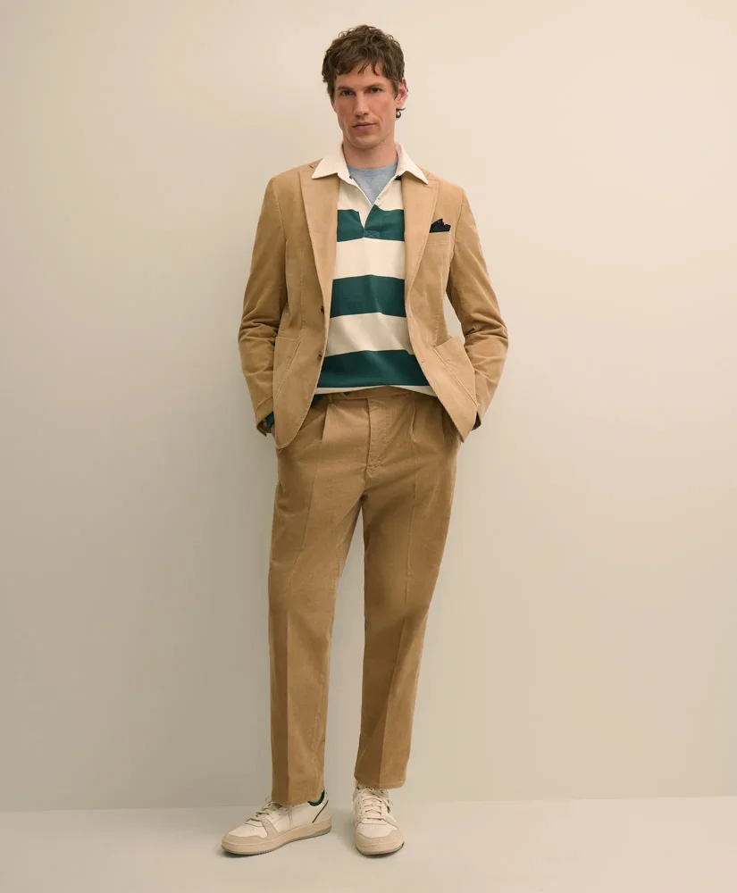 The Friday Cord Pleated Trouser - 1