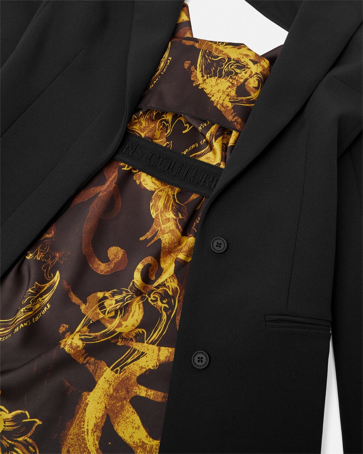 Draped Watercolor Couture Blazer - 6