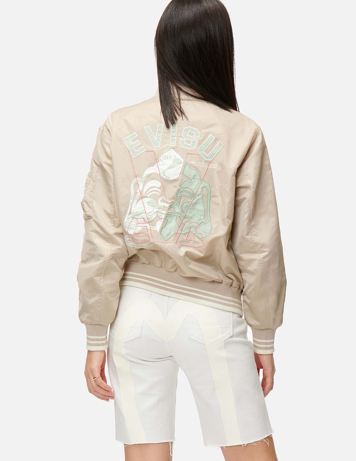 Patched Seagull and Godhead Bomber Jacket - 7