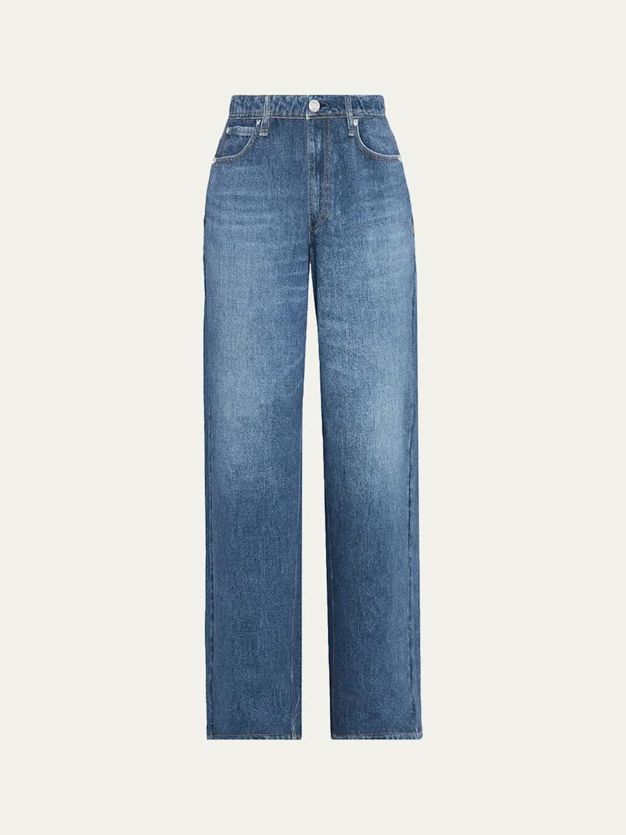 Miramar Terry Wide-Leg Jeans - 1