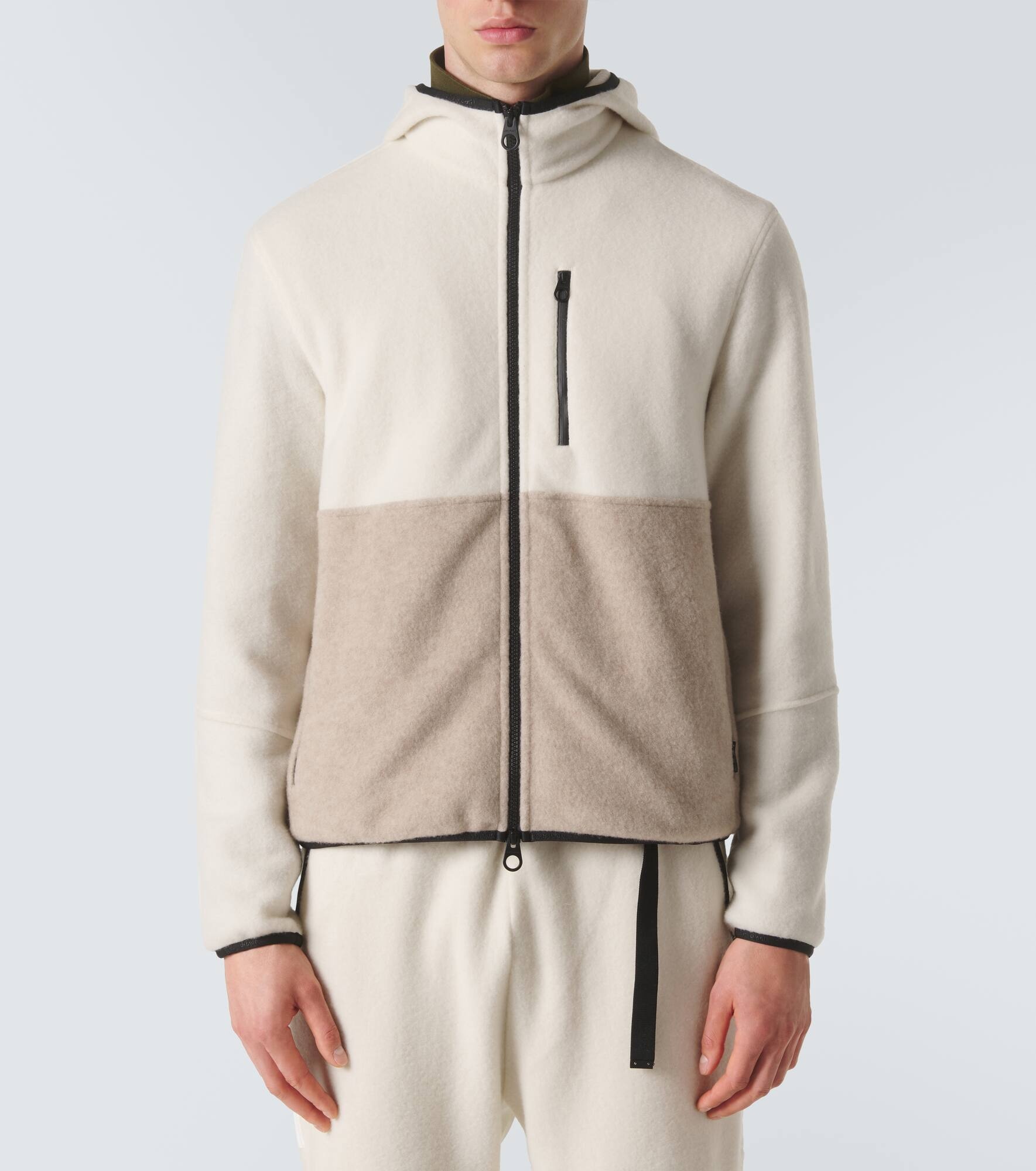 Cashmere fleece hoodie - 3