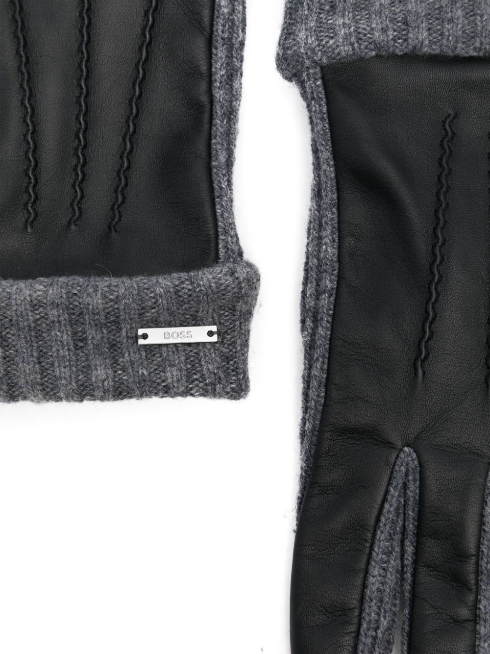 panelled gloves - 2