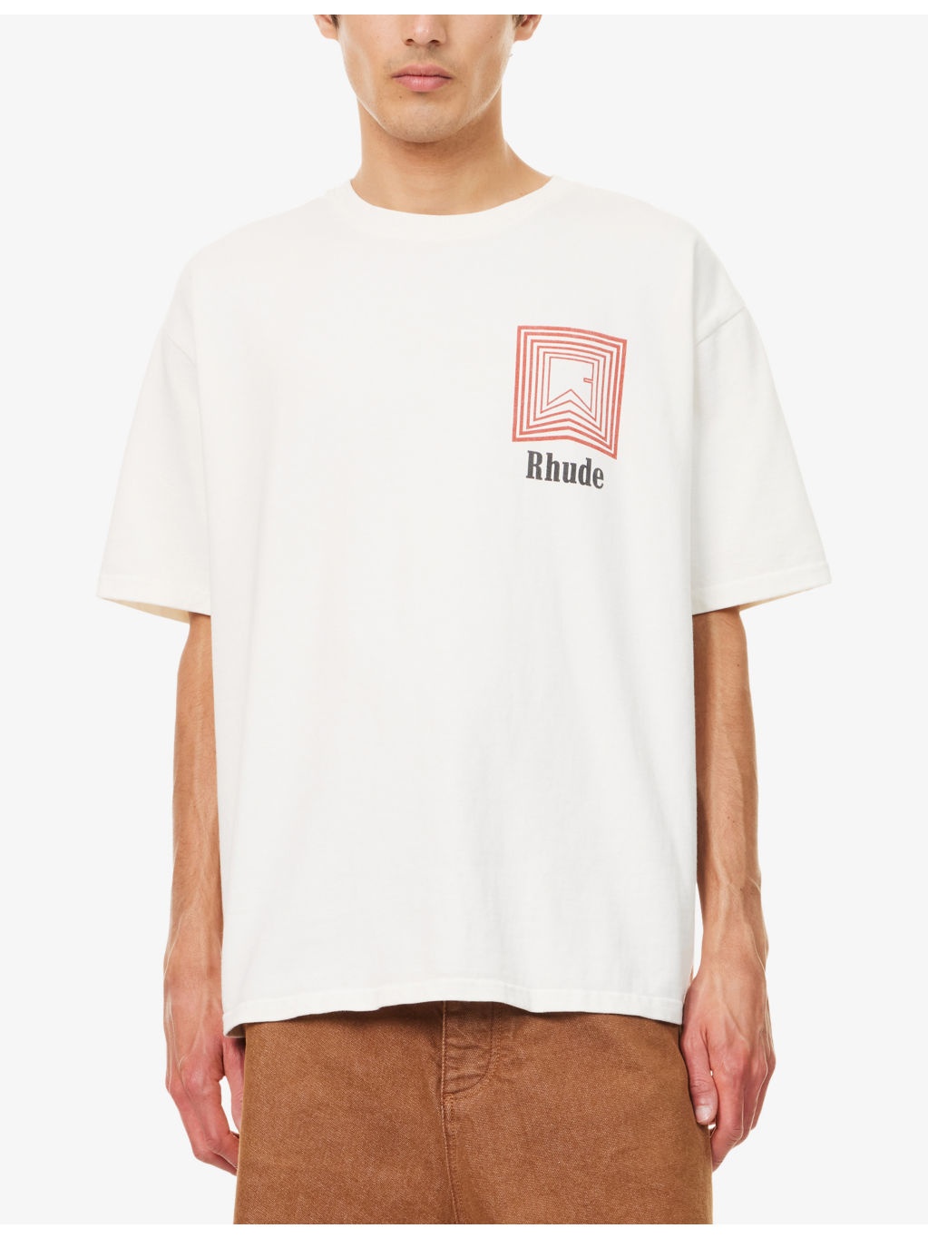 Chevron Logo-Print Cotton T-Shirt - 3