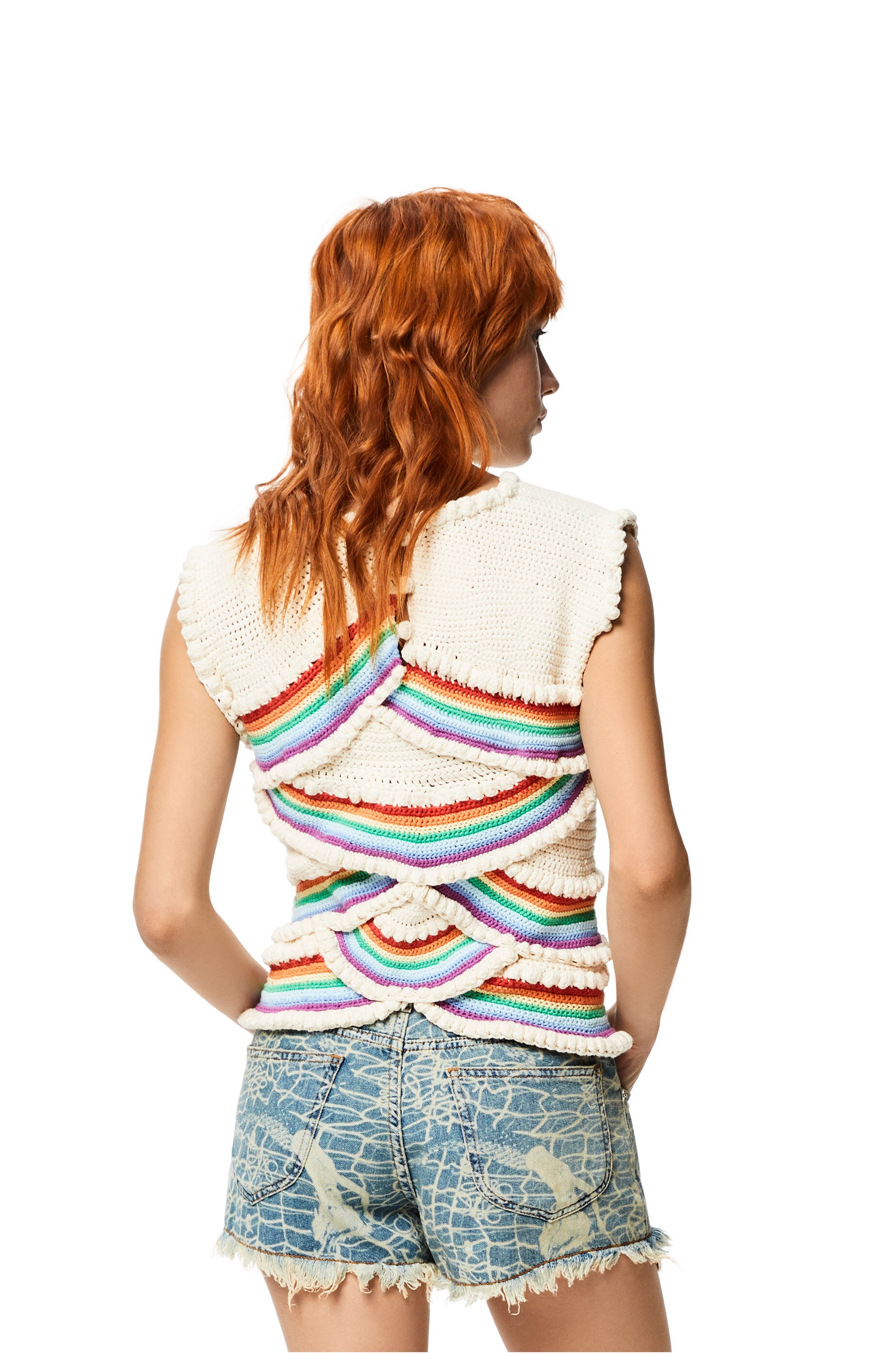 Crochet top in cotton - 4