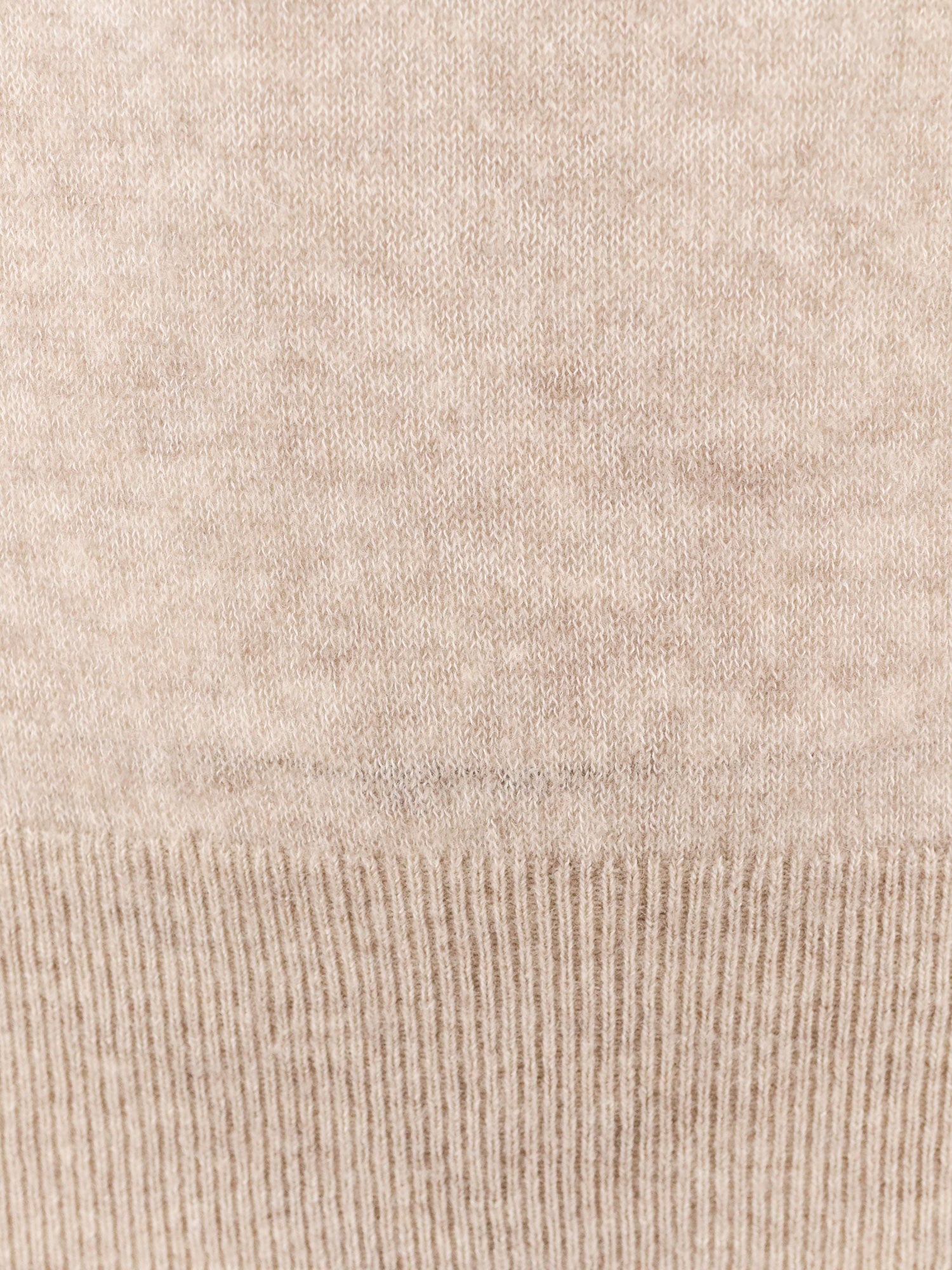 Loro Piana Man Camino Man Beige Knitwear - 3