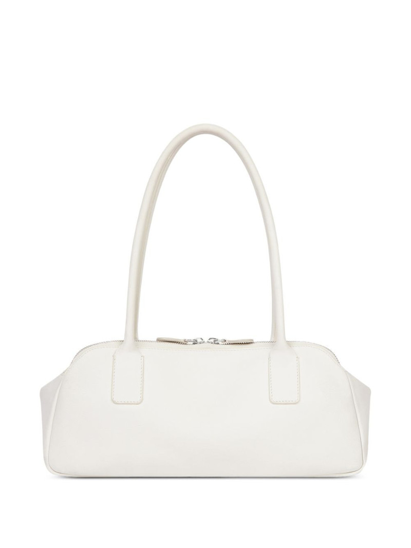 strip leather shoulder bag 3