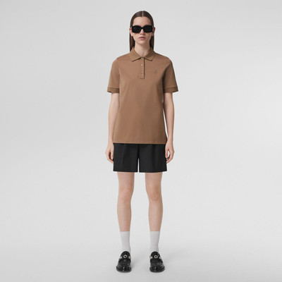 Burberry Monogram Motif Cotton Polo Shirt outlook