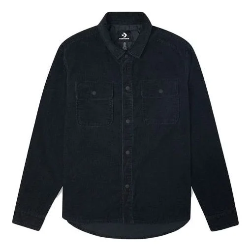 Men's Converse Sports Cargo corduroy Shirt Jacket Black 10019954-A12 - 1
